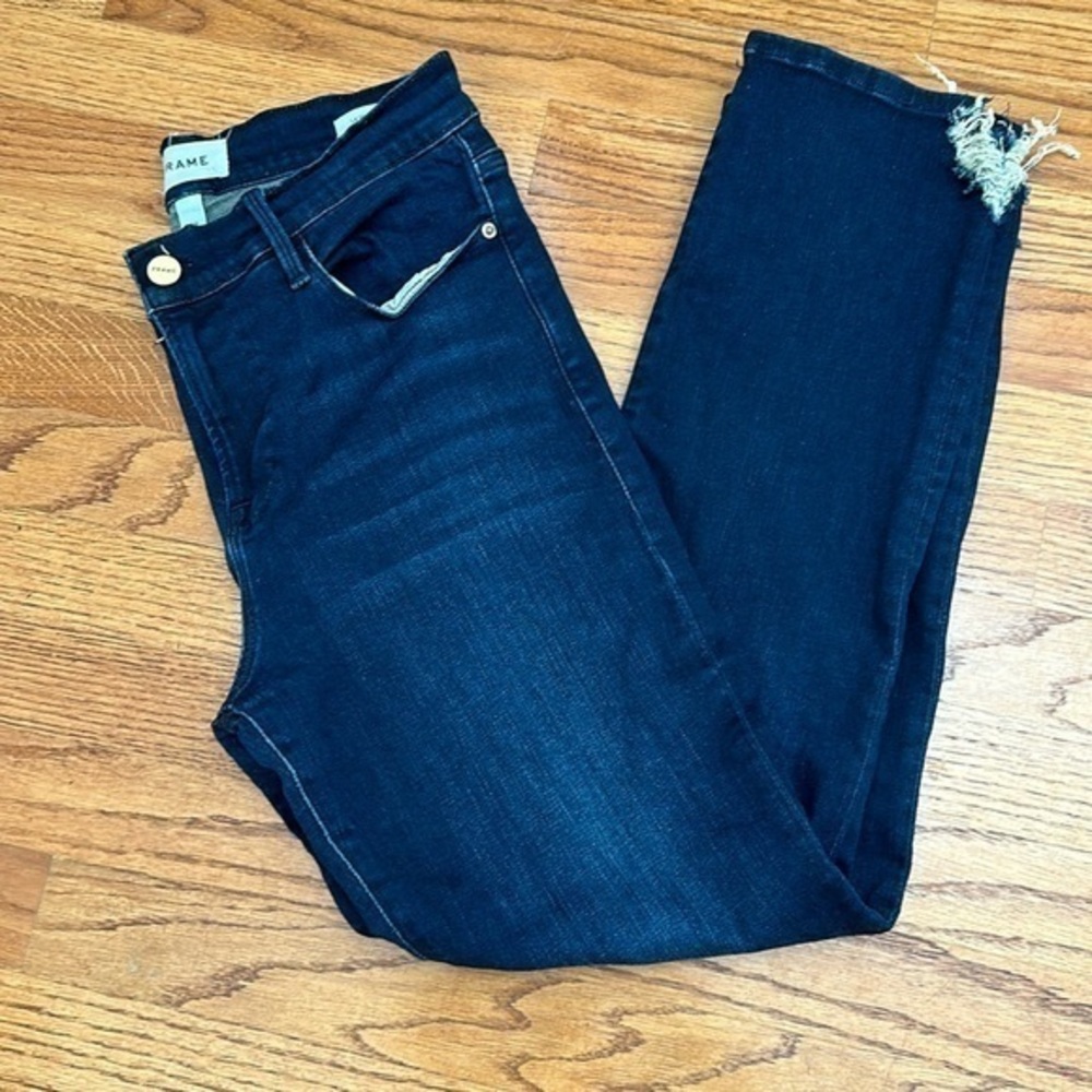 Frame Le High Straight Jeans